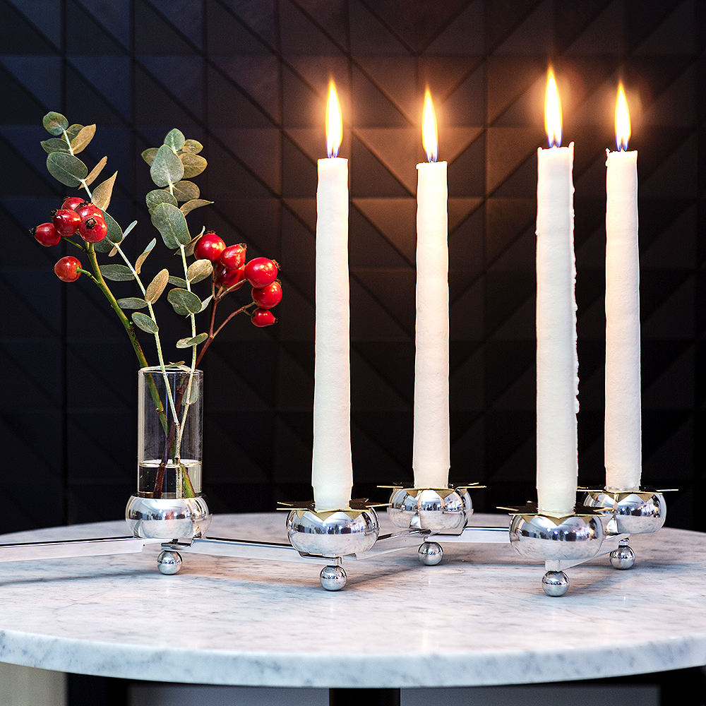 Klong Constella lysestake 5 holdere aluminium