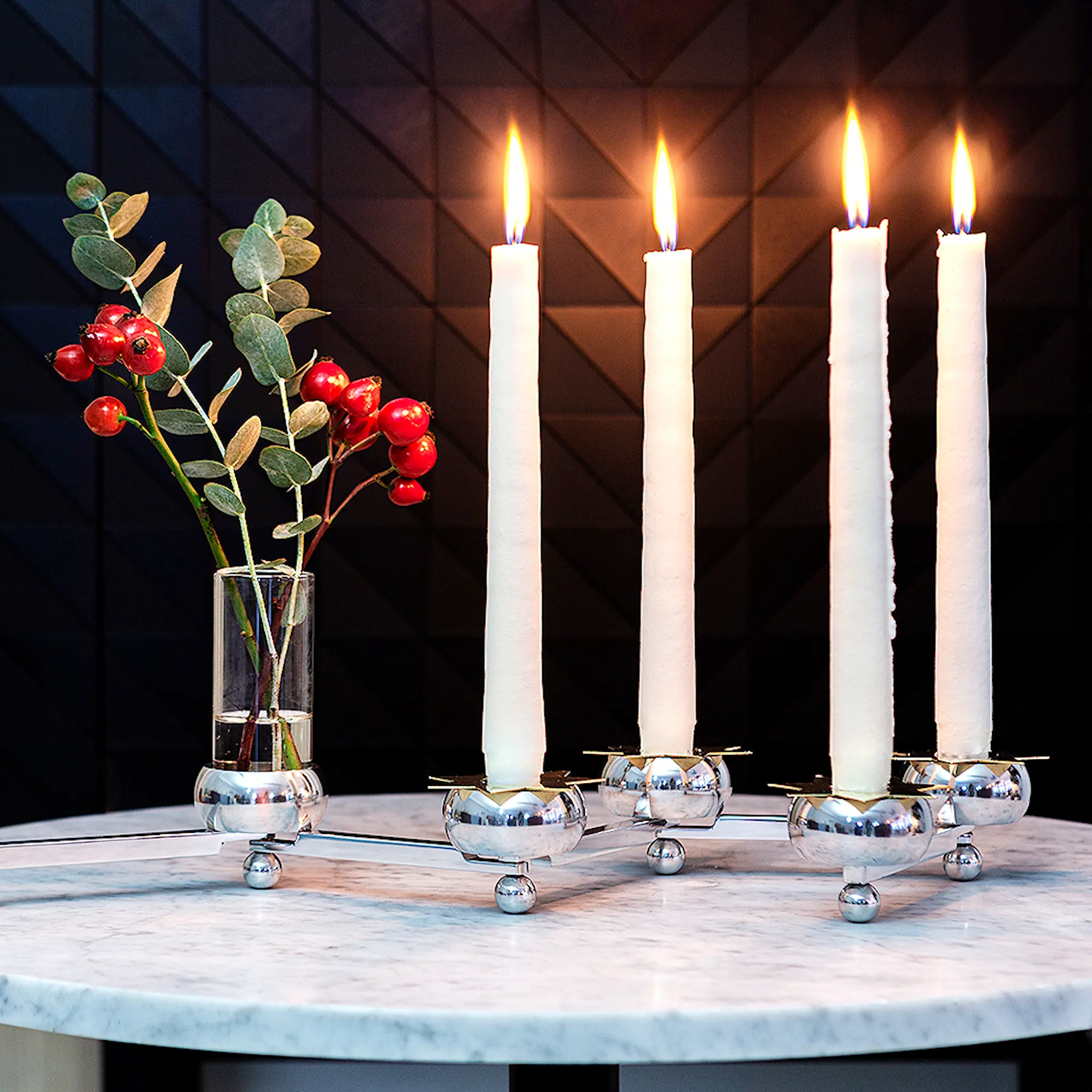 Klong Constella Kynttelikkö 5 pidikettä Alumiini