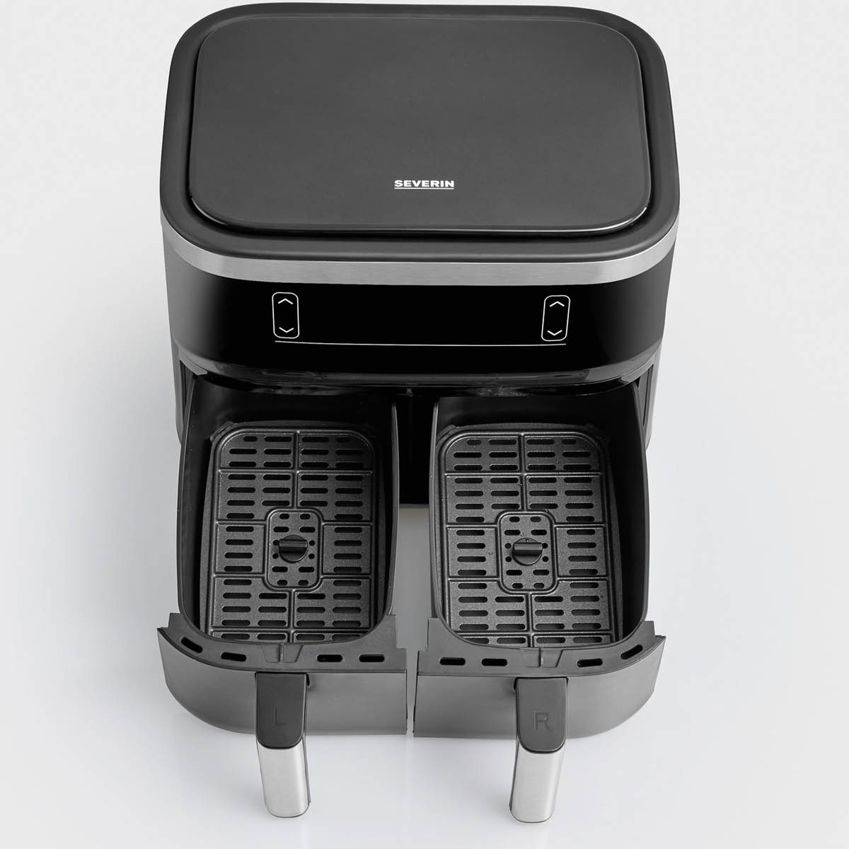 Severin Airfryer dubbel FR2453 2x4 L 2850W svart