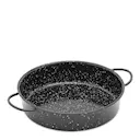 Emaljerad ugnsform 24 cm svart