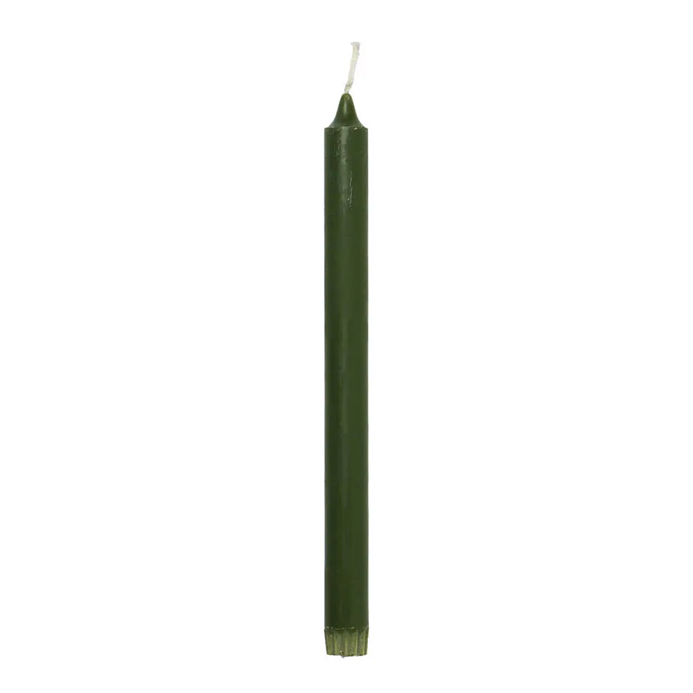 EKO Kruunukynttilä 2,2x28 cm syvä metsänvihreä