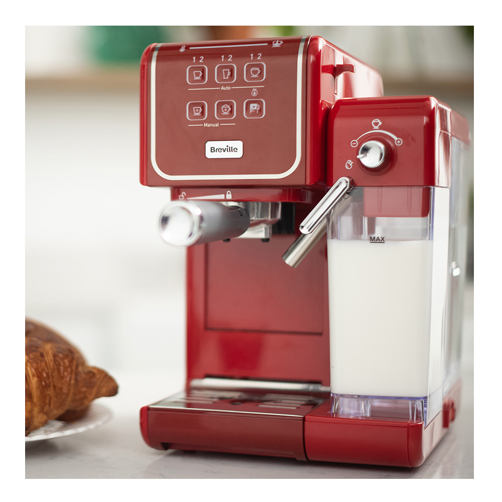 Breville Prima latte III rød