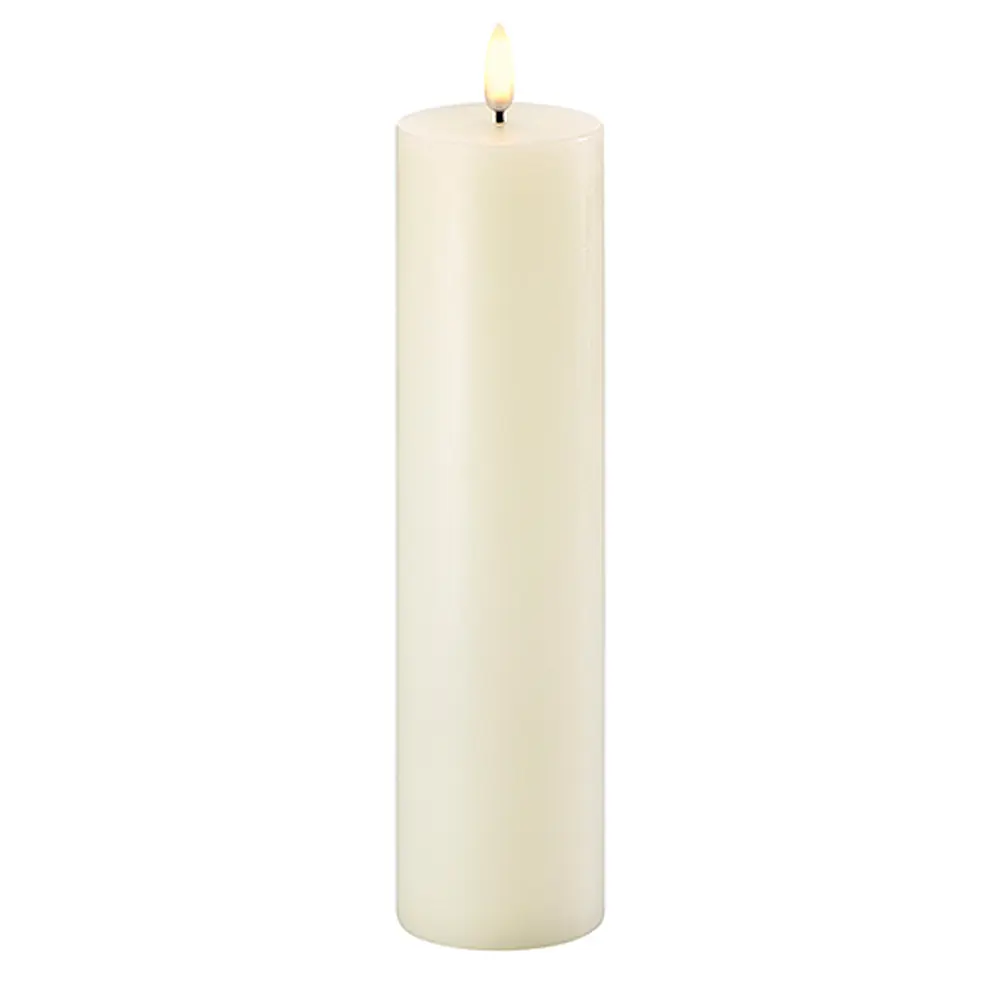 Uyuni LED Pöytäkynttilä 22 cm Ivory