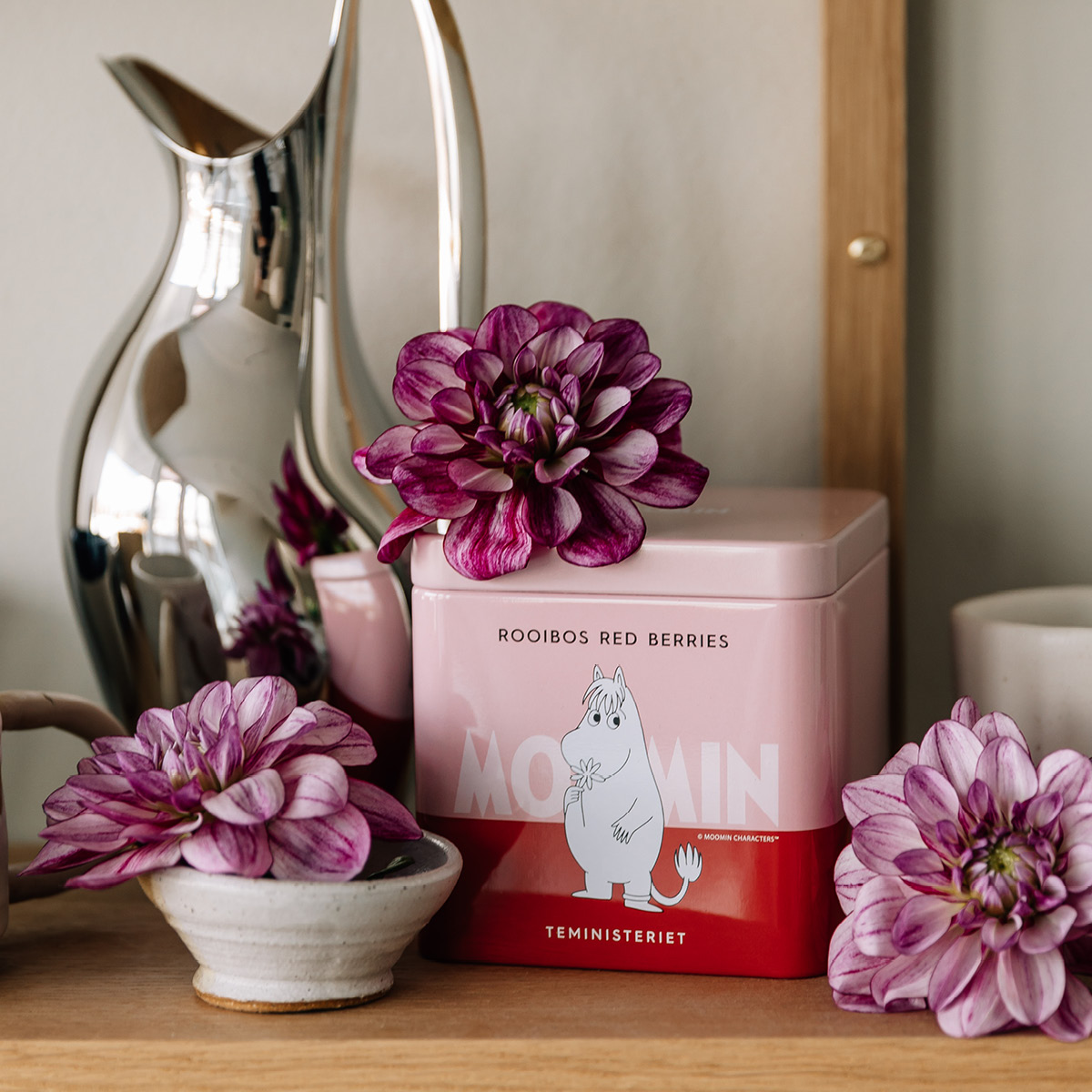Teministeriet Mumin teburk rooibos röda bär 250 g koffeinfri