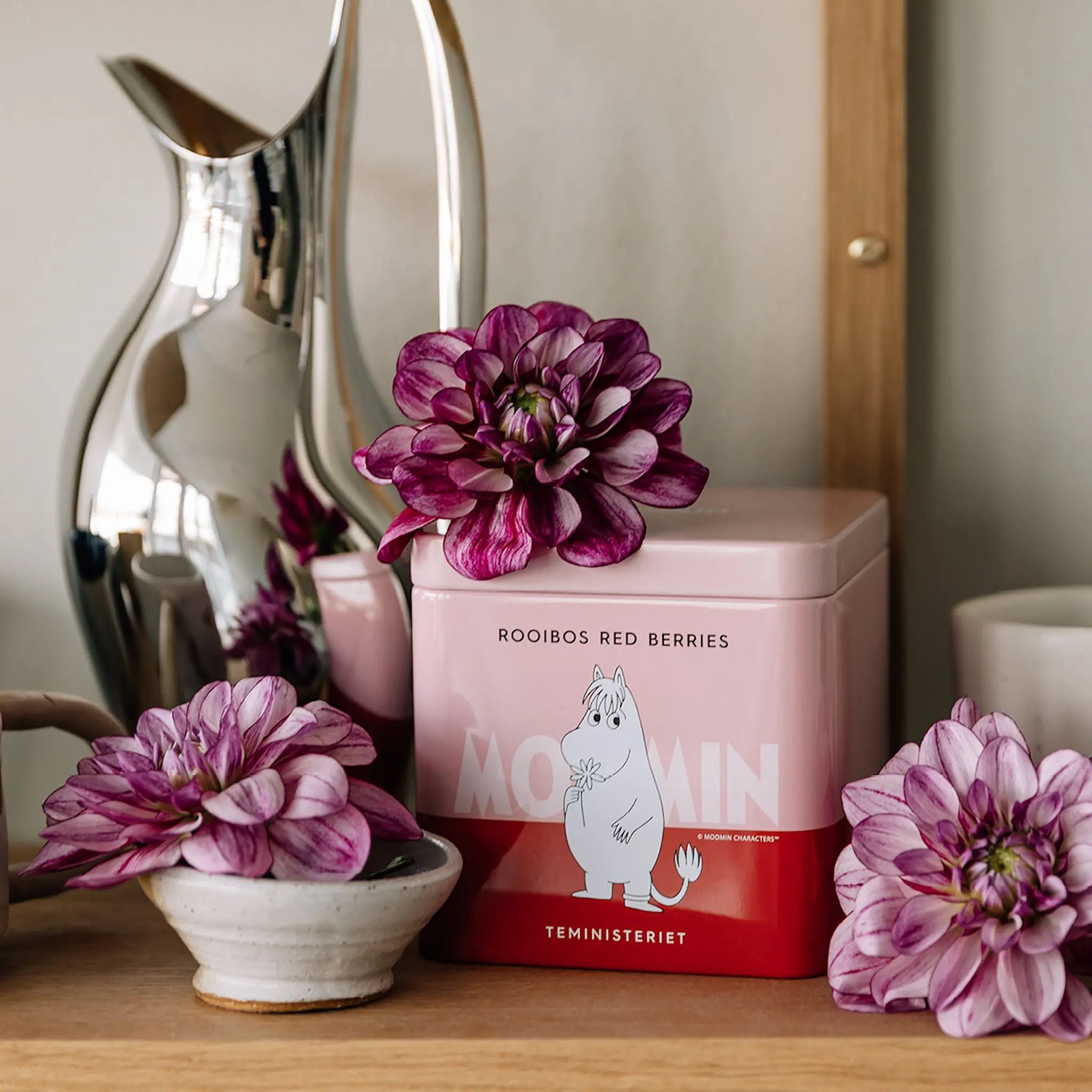 Teministeriet Mumin teburk rooibos röda bär 250 g koffeinfri