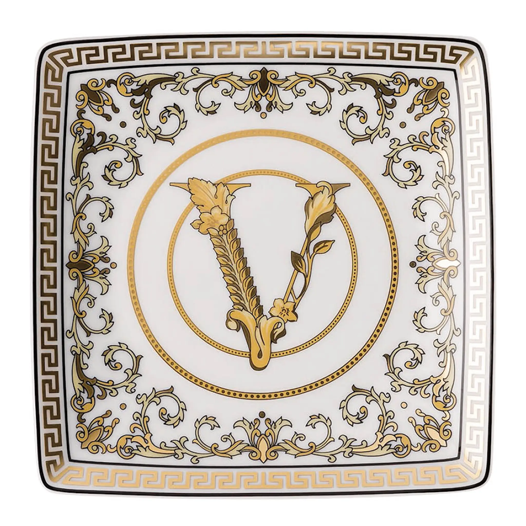Versace Virtus Gala kulho 12x12 cm valkoinen