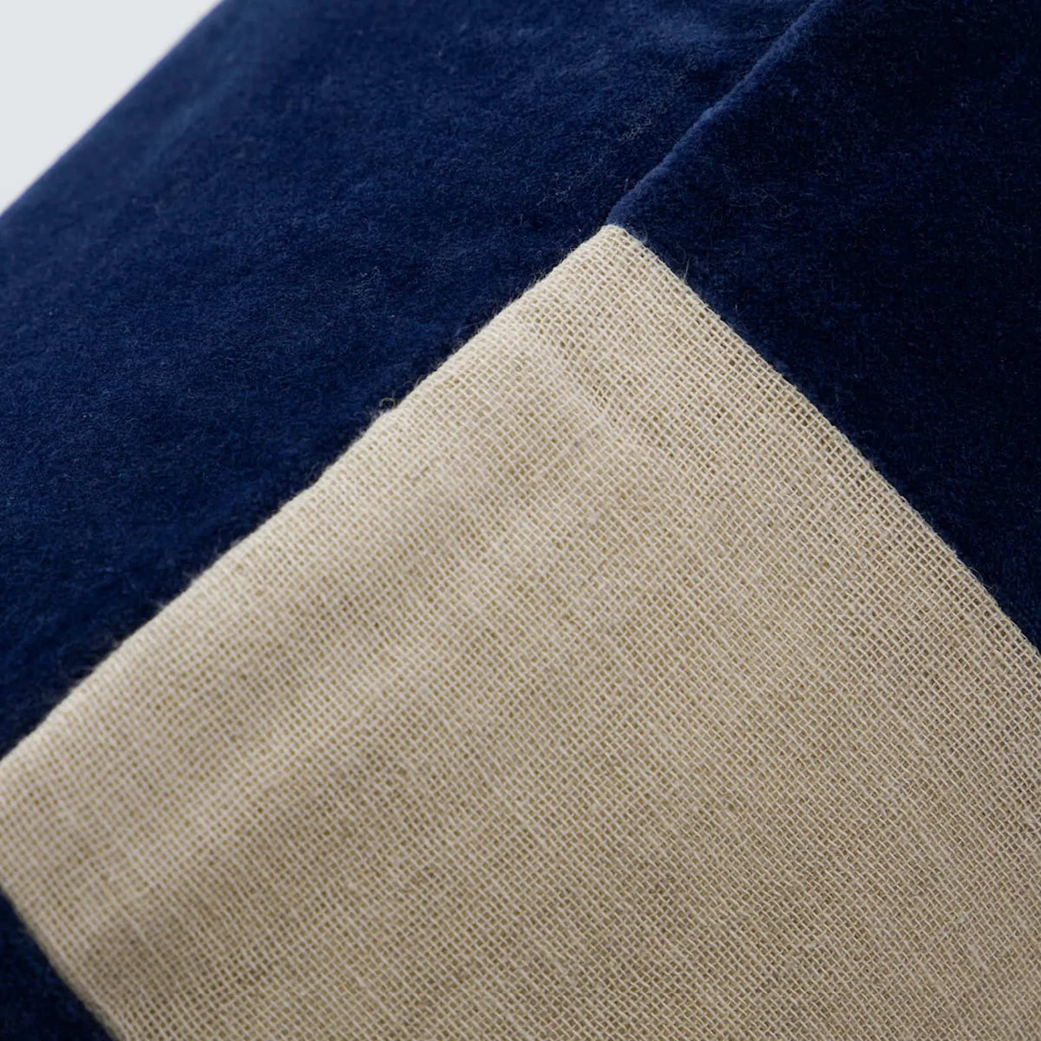 House Doctor Sono kuddfodral 60x40 cm blå/sand