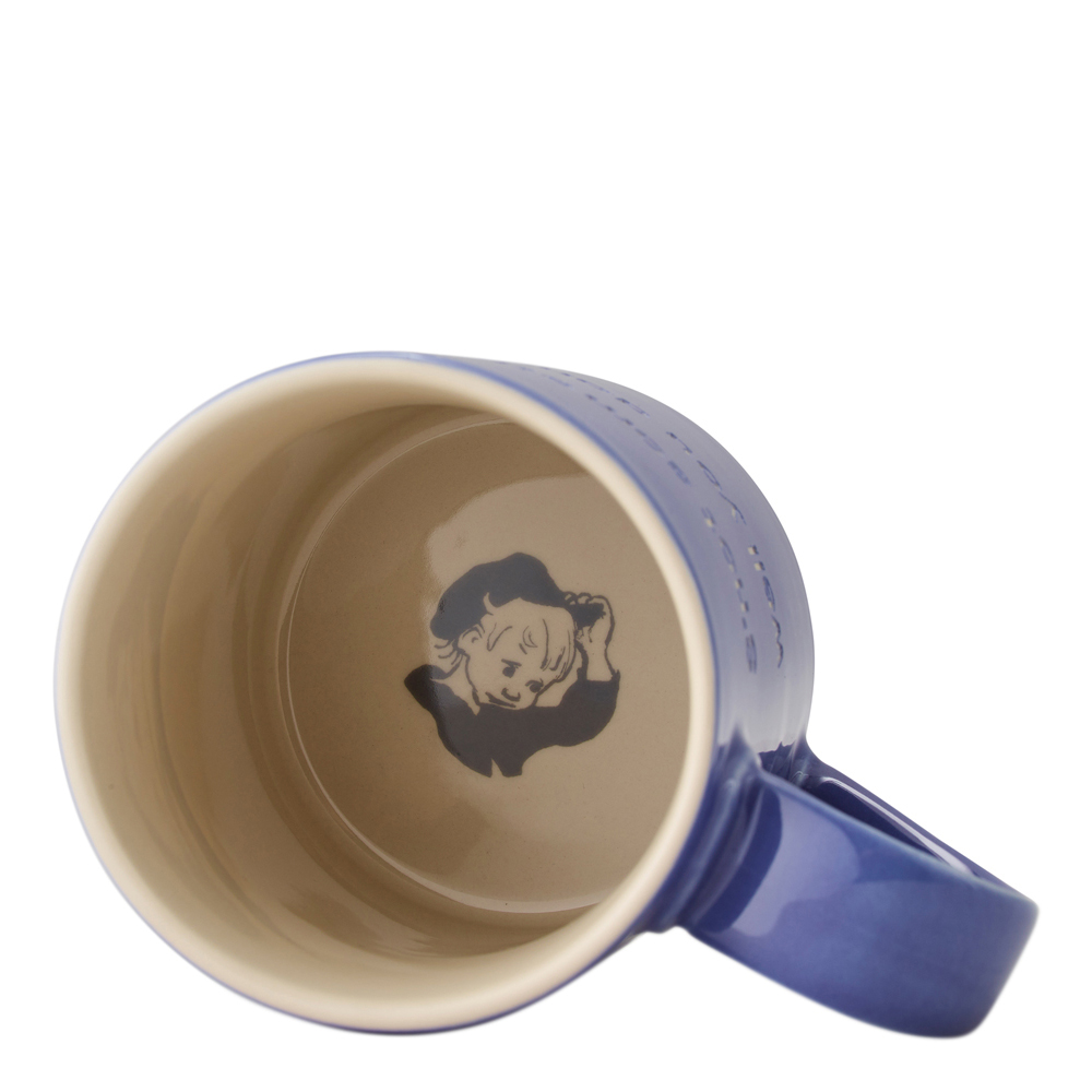 Design House Stockholm Astrid Lindgren Mugg Blå Hyss hittar man inte på