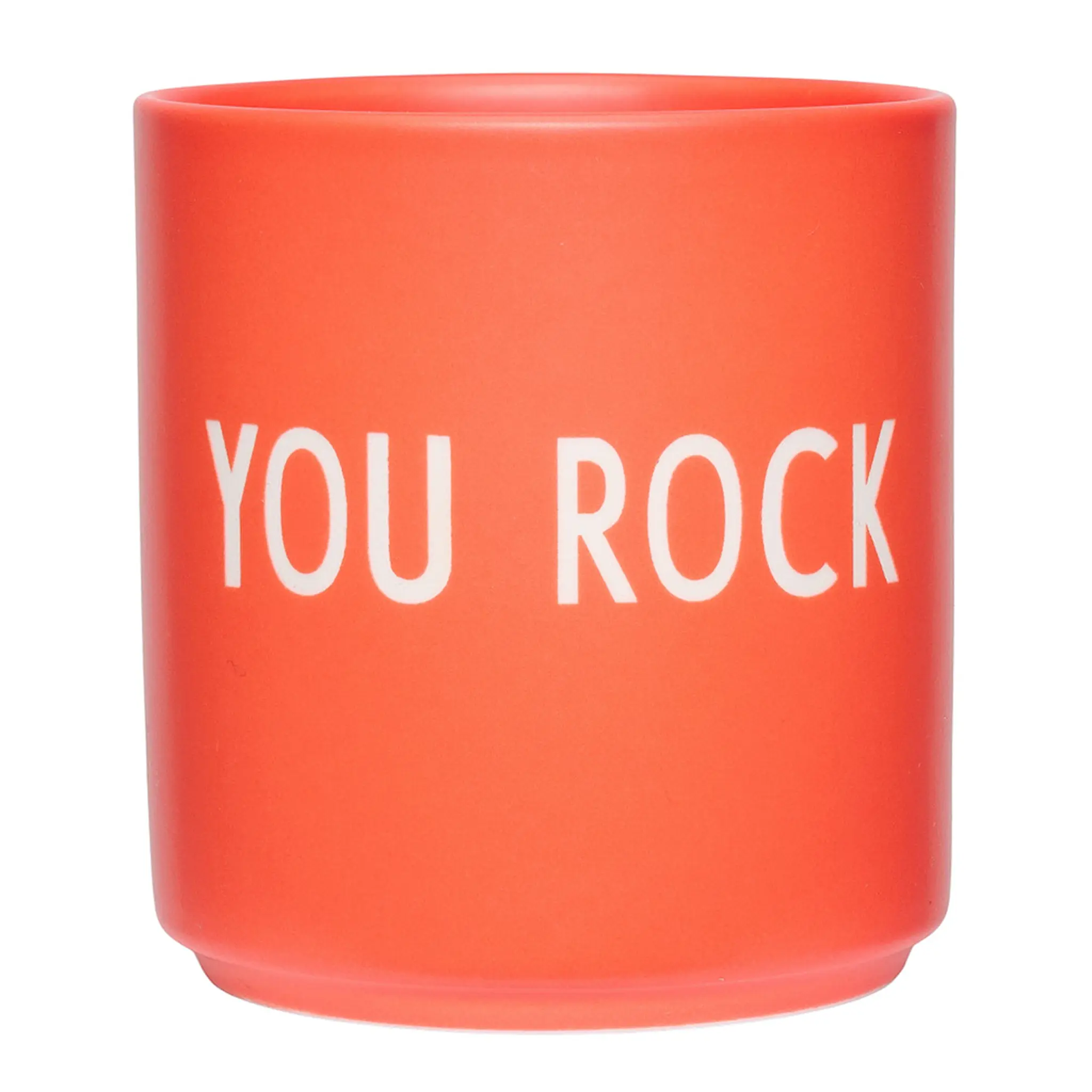 Design Letters Favourite Mugg You Rock 25 cl Röd