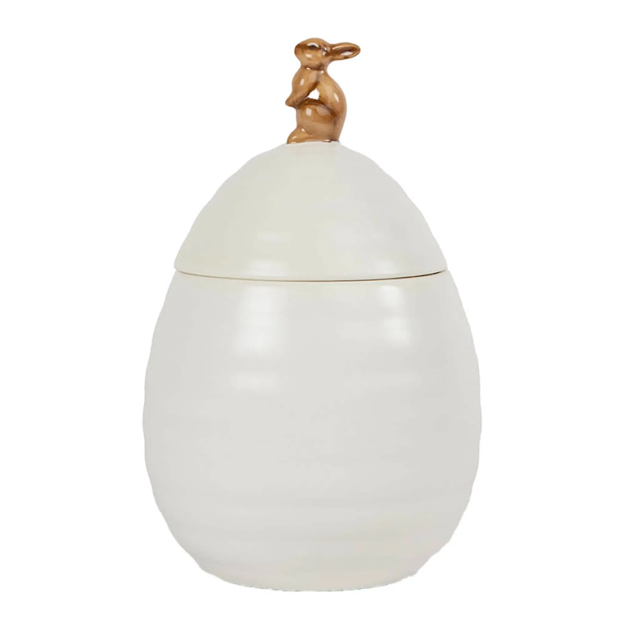 Sagaform Ellen Burk med lock 11 cm Benvit