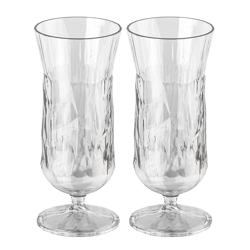 Koziol Superglas Club No.17 drinkglas 40 cl 2-pack
