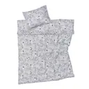 Mumin Bäddset 150x210 cm Muminpappa Grå