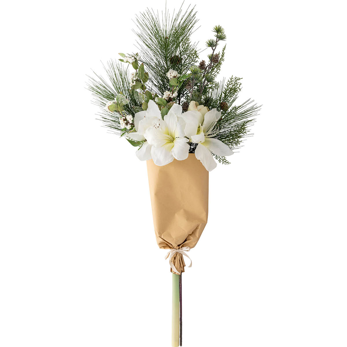 Bloomingville Kristin bukett konstblommor 105 cm vit