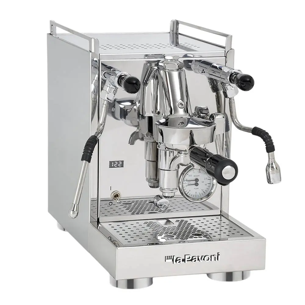 Mini Cellini X semiprofesjonell kaffemaskin stål