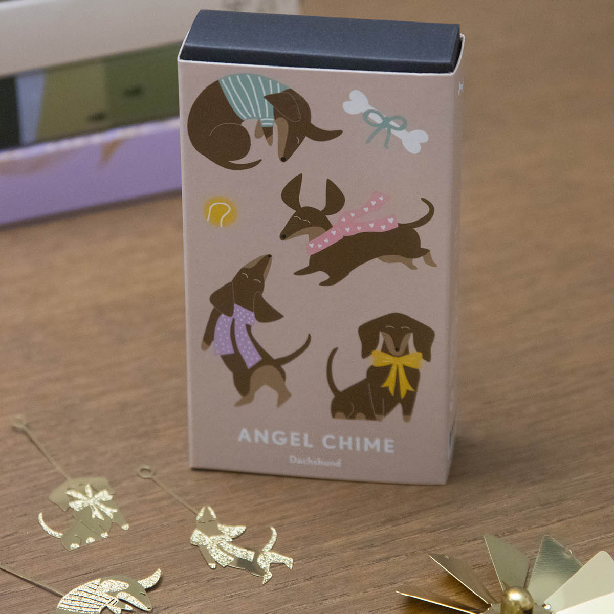 Pluto Enkelikello 16 cm Mäyräkoira