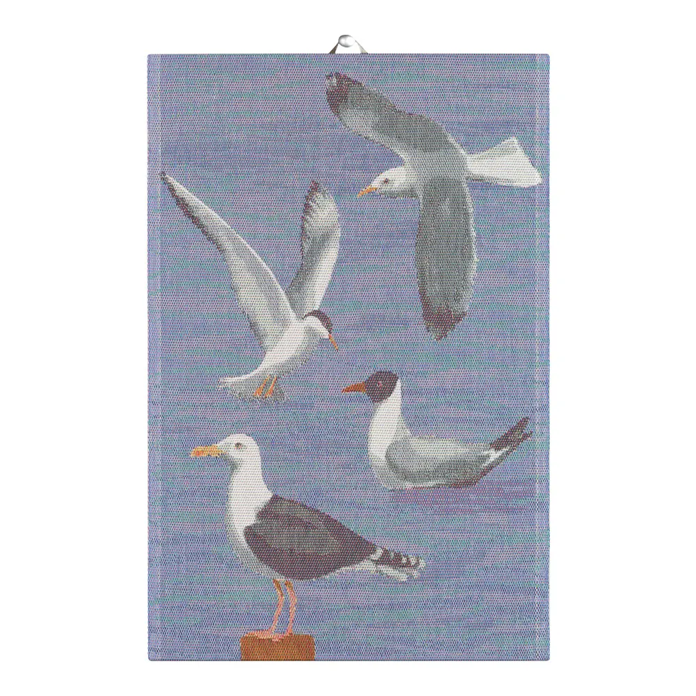 Måsar Käsipyyhe 40x60 cm Sininen