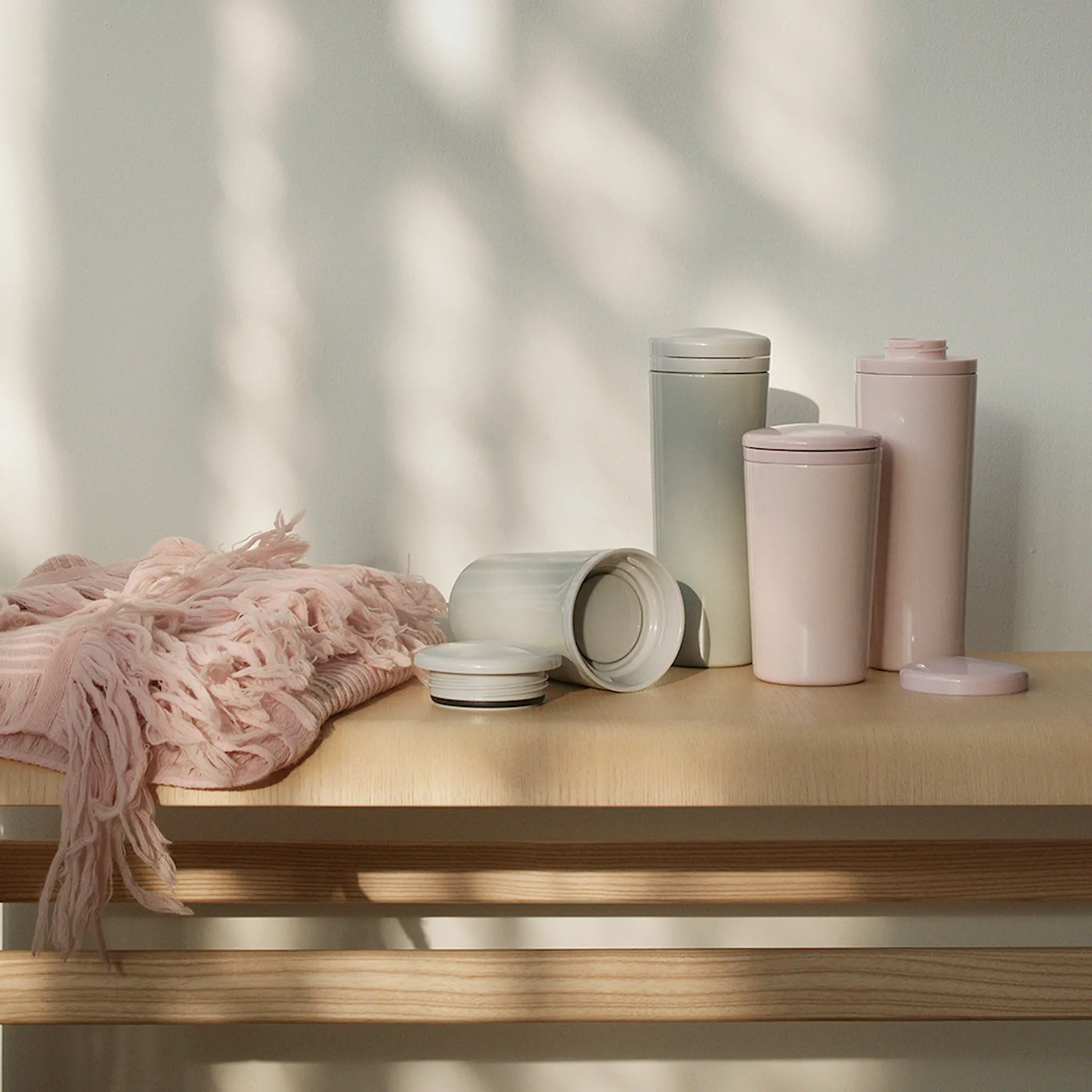 Stelton Carrie Termospullo 50 cl Vaaleanpunainen