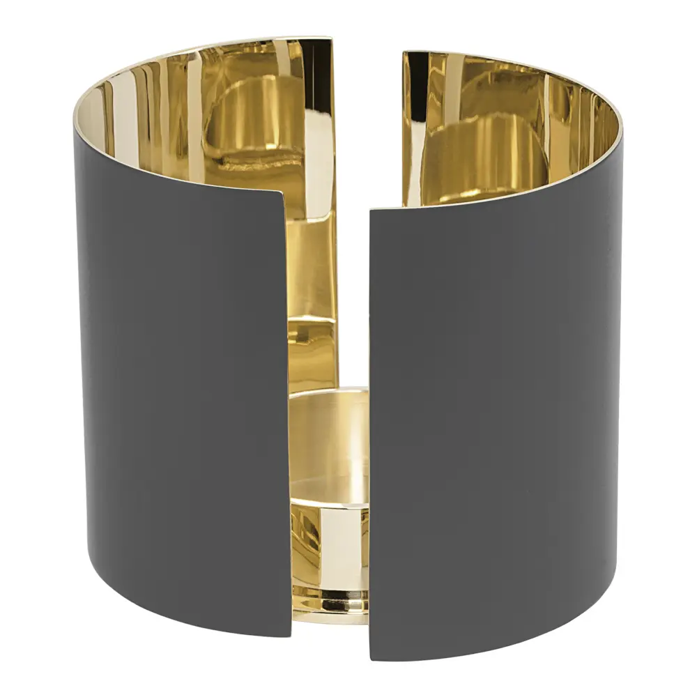 Infinity Kynttilälyhty 3 osaa 10 cm Tummanharmaa