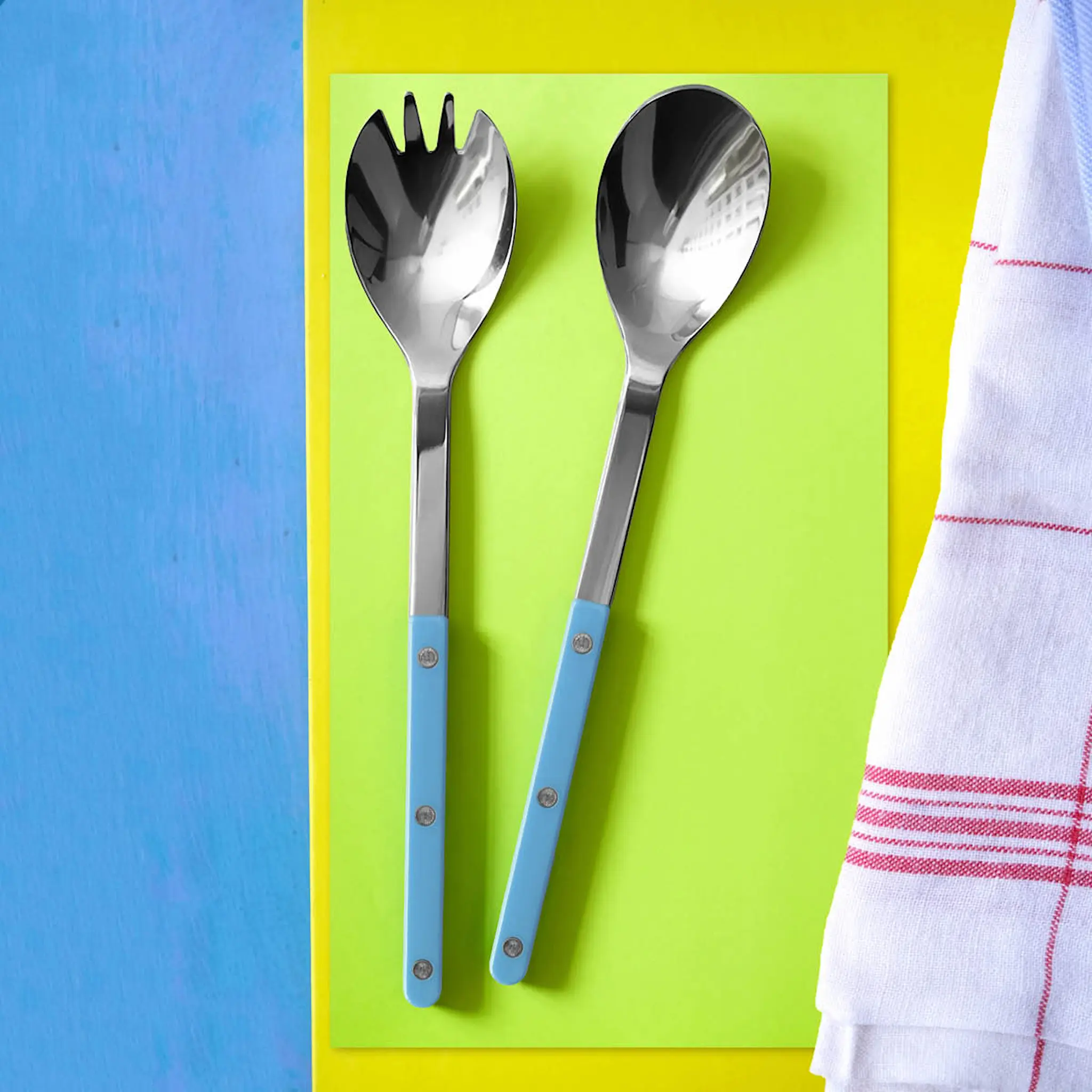 Sabre Bistrot salaattiottimet 26 cm 2 kpl Pastel Blue