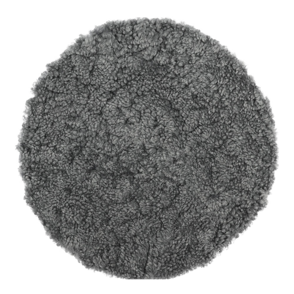 Natures Collection Sittdyna New Zealand fårskinn kort ull 34 cm light gray