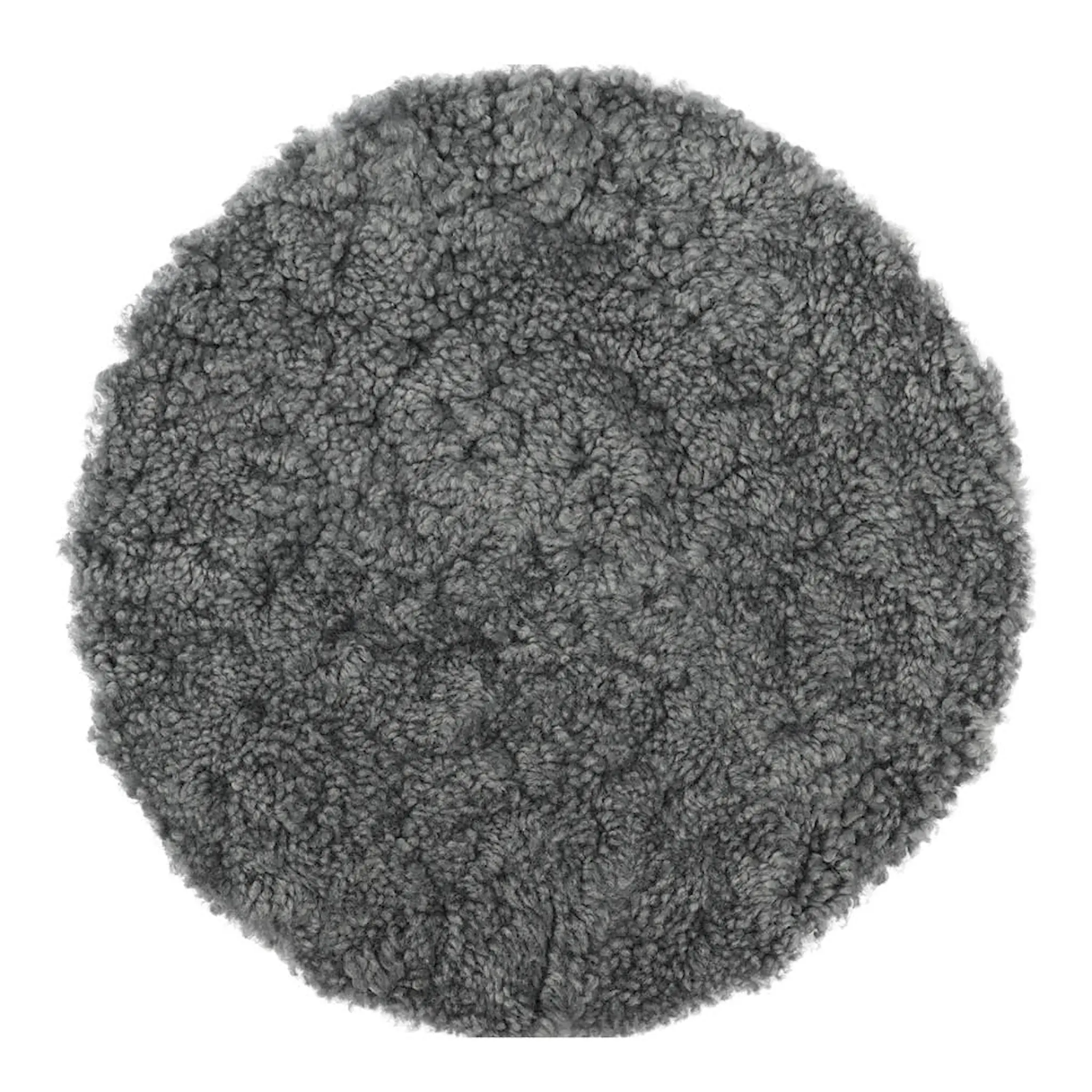 Natures Collection Sittdyna New Zealand fårskinn kort ull 34 cm light gray