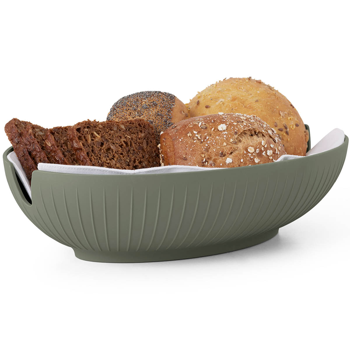 Kähler Hammershøi brødkurv 29,5x20 cm grønn