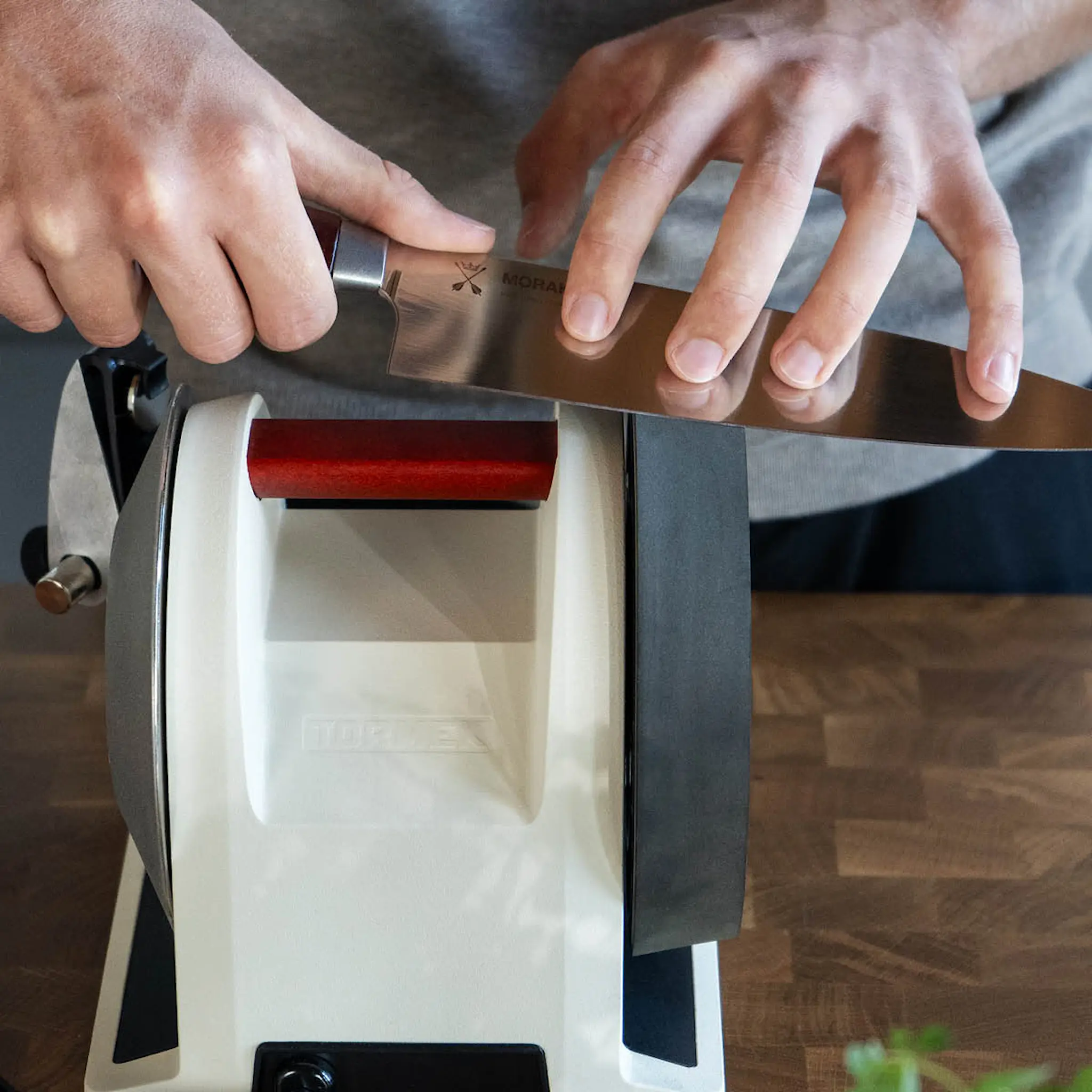 Tormek Tormek x Morakniv 1891 elektrisk knivslip T-1 Linen White