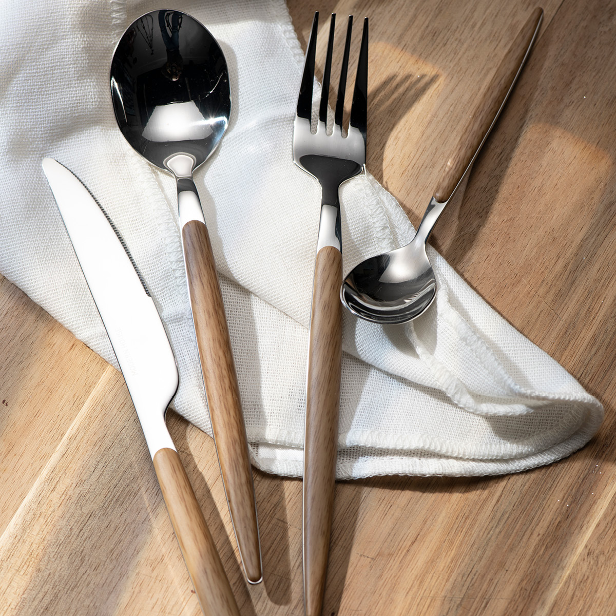 Modern House Eik sked 20 cm blank/natur