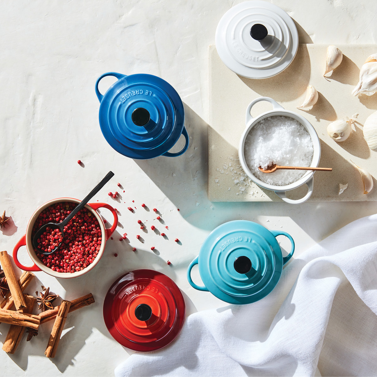 Le Creuset Signature minigryta 0,25 L white