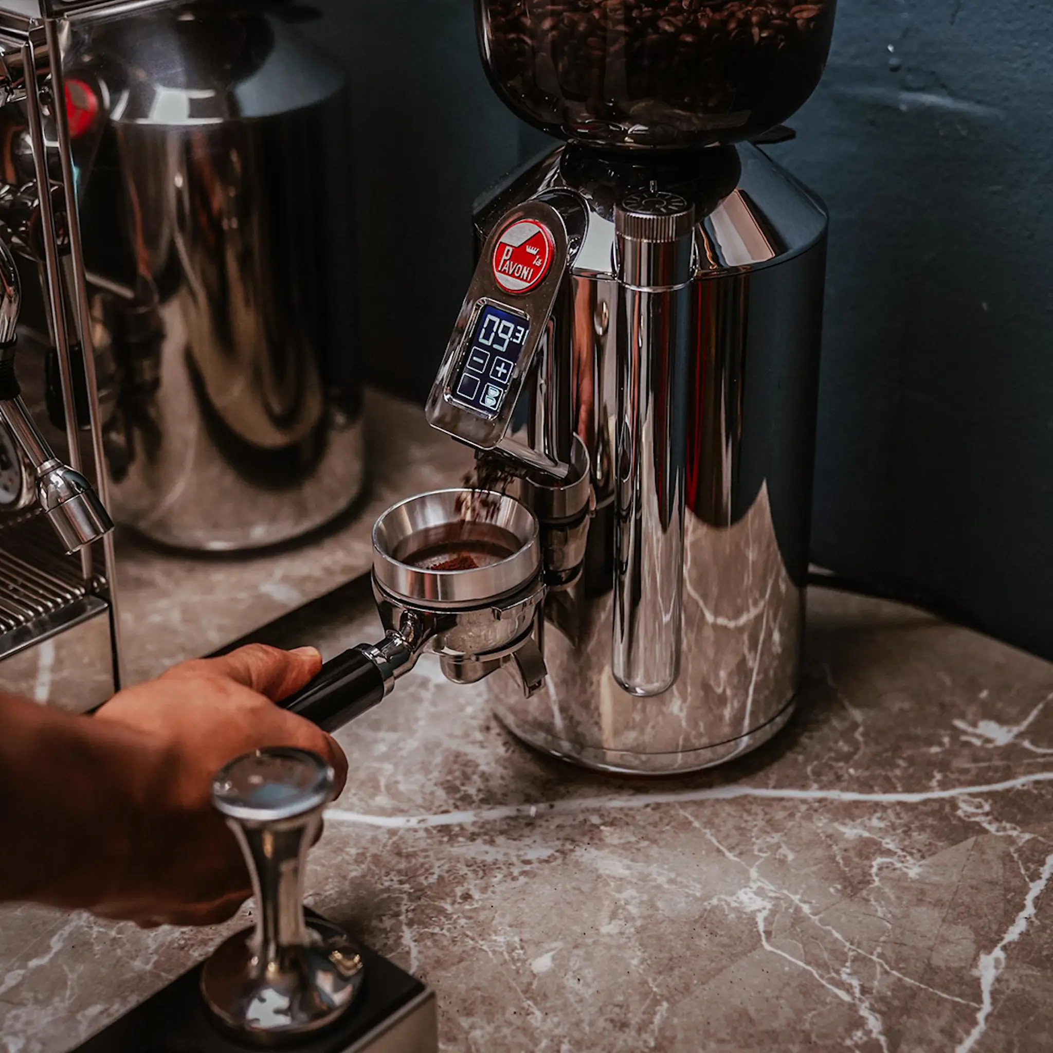 La Pavoni La Pavoni Semiproffessionell Kaffekvarn Krom