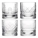 Dandy Whiskeyglas 30 cl 4-pack Assorterade Motiv