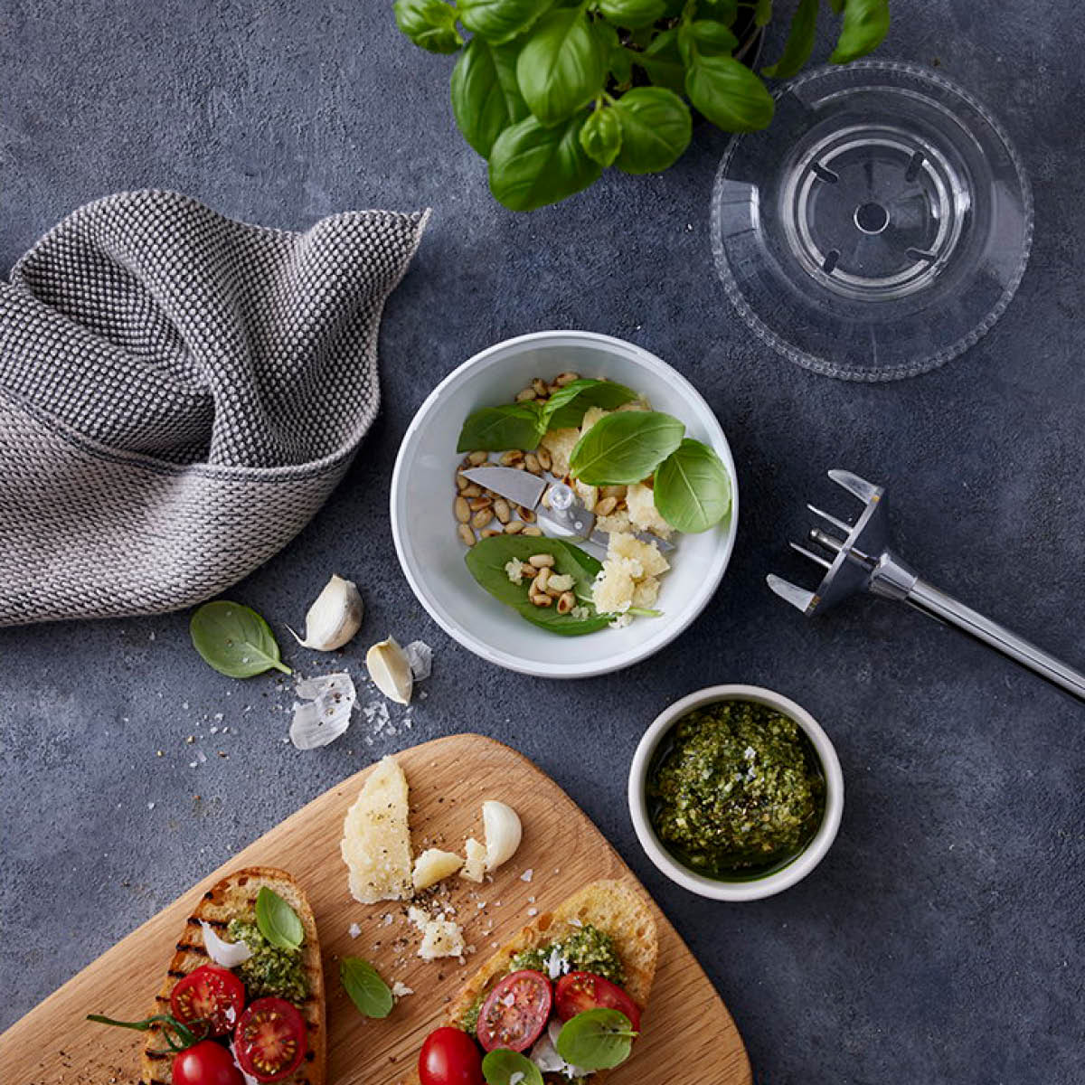 Bamix Baking stavmixer C 200 W vit