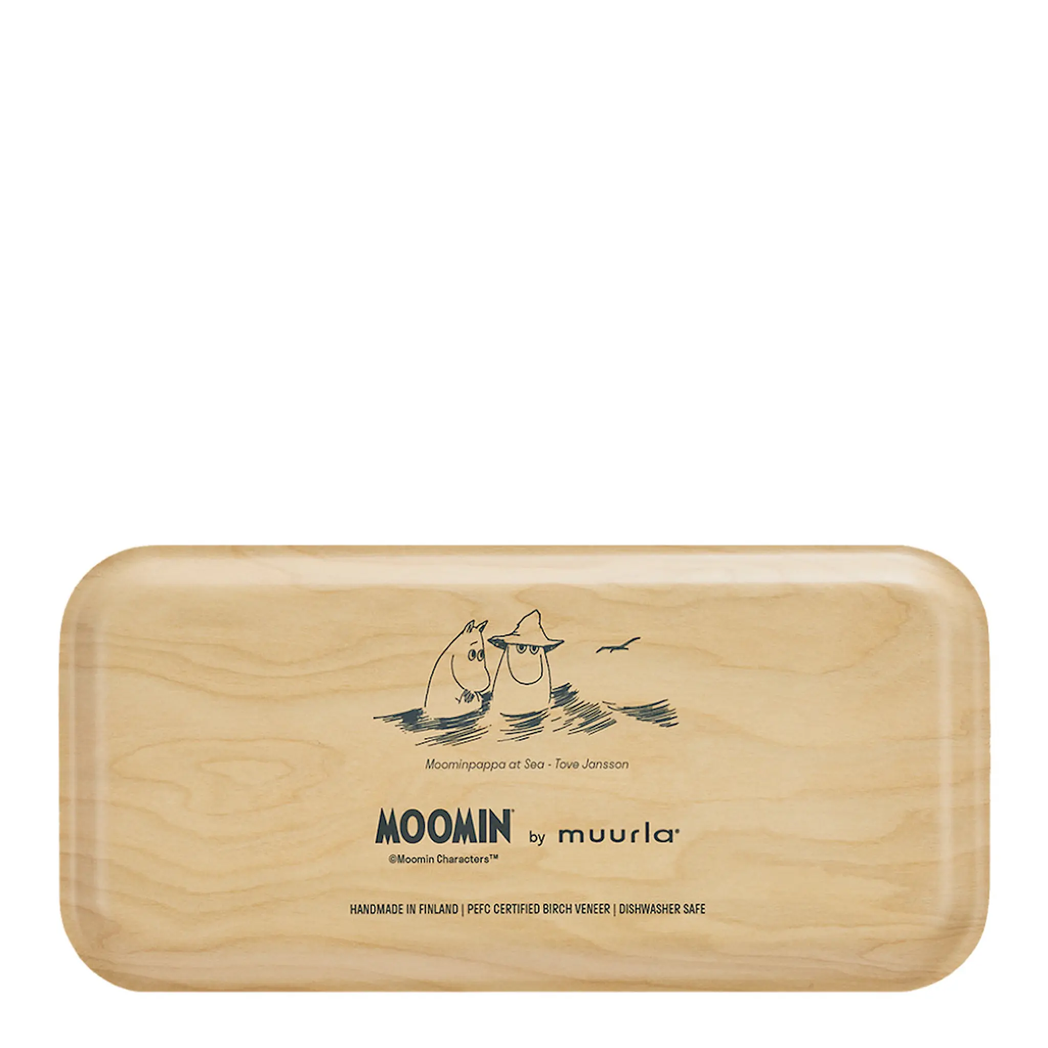 Muurla Mumin bricka 27x13 cm piren