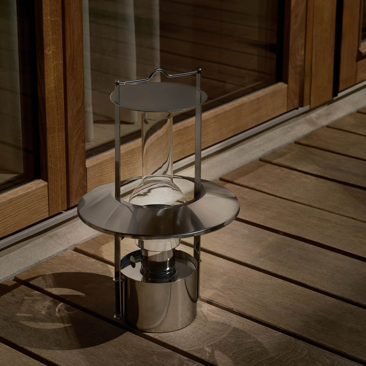 Stelton EM portable LED skeppslampa 43 cm stål