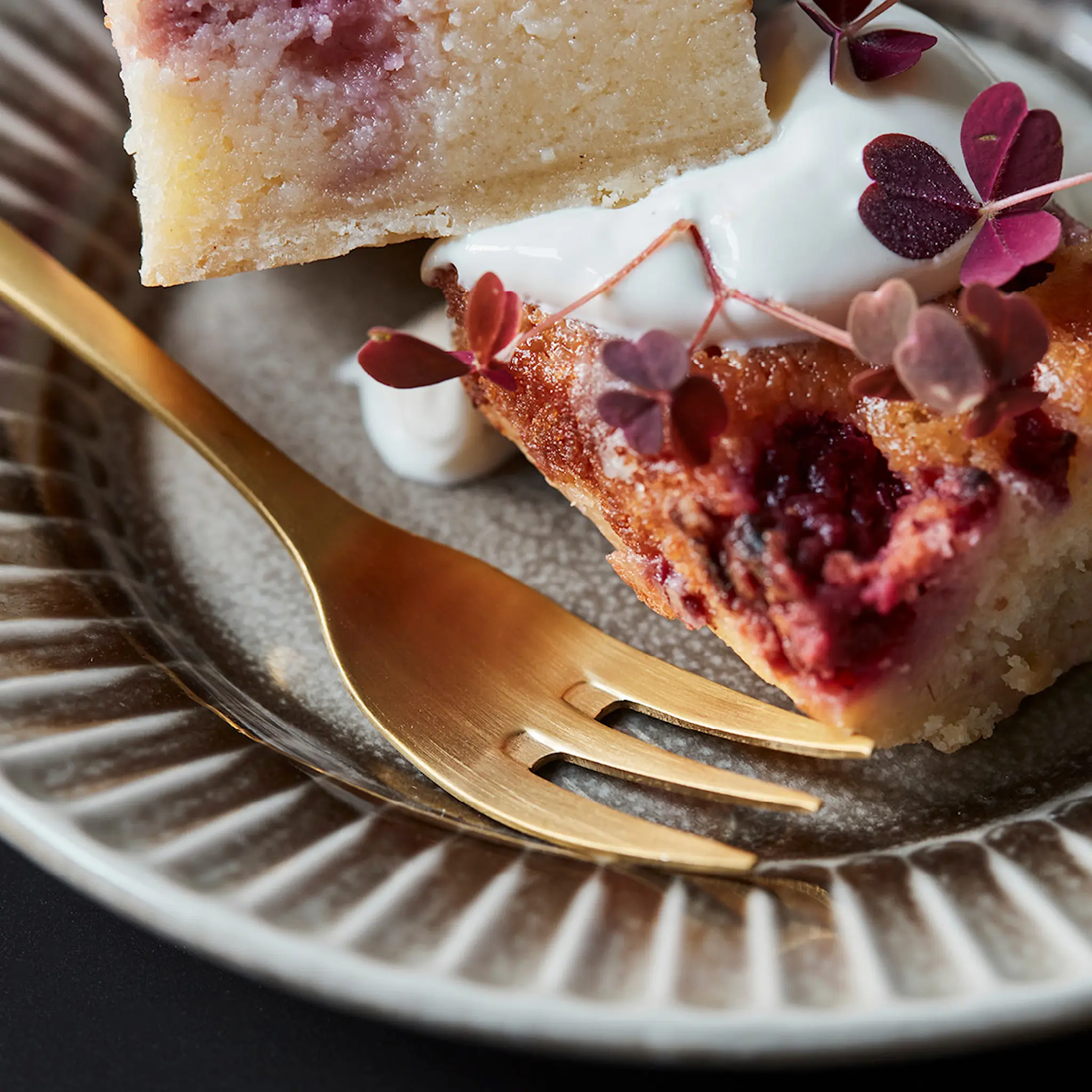 House Doctor Golden kakegaffel 15 cm 4 stk gylden