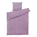 Bæk&Bølge påslakanset 150x210 cm fuchsia/mint