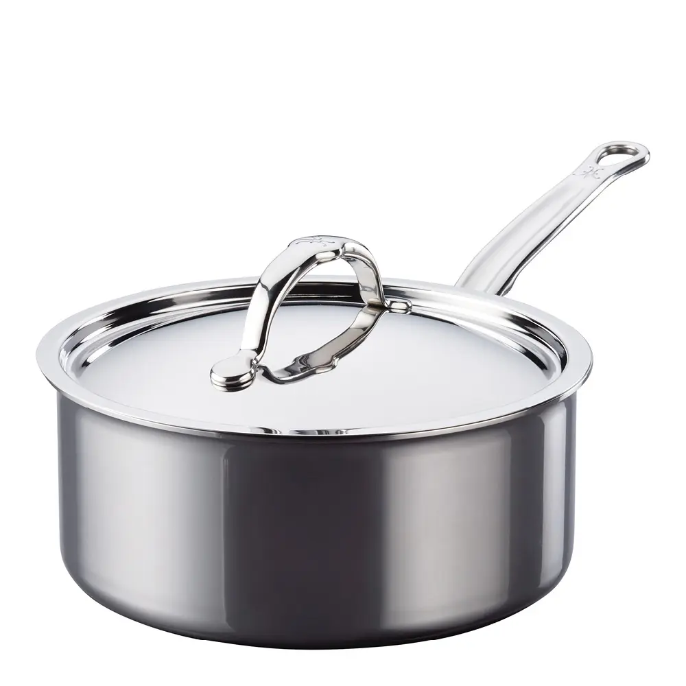Nanobond kasserolle med lokk 2,8L stål
