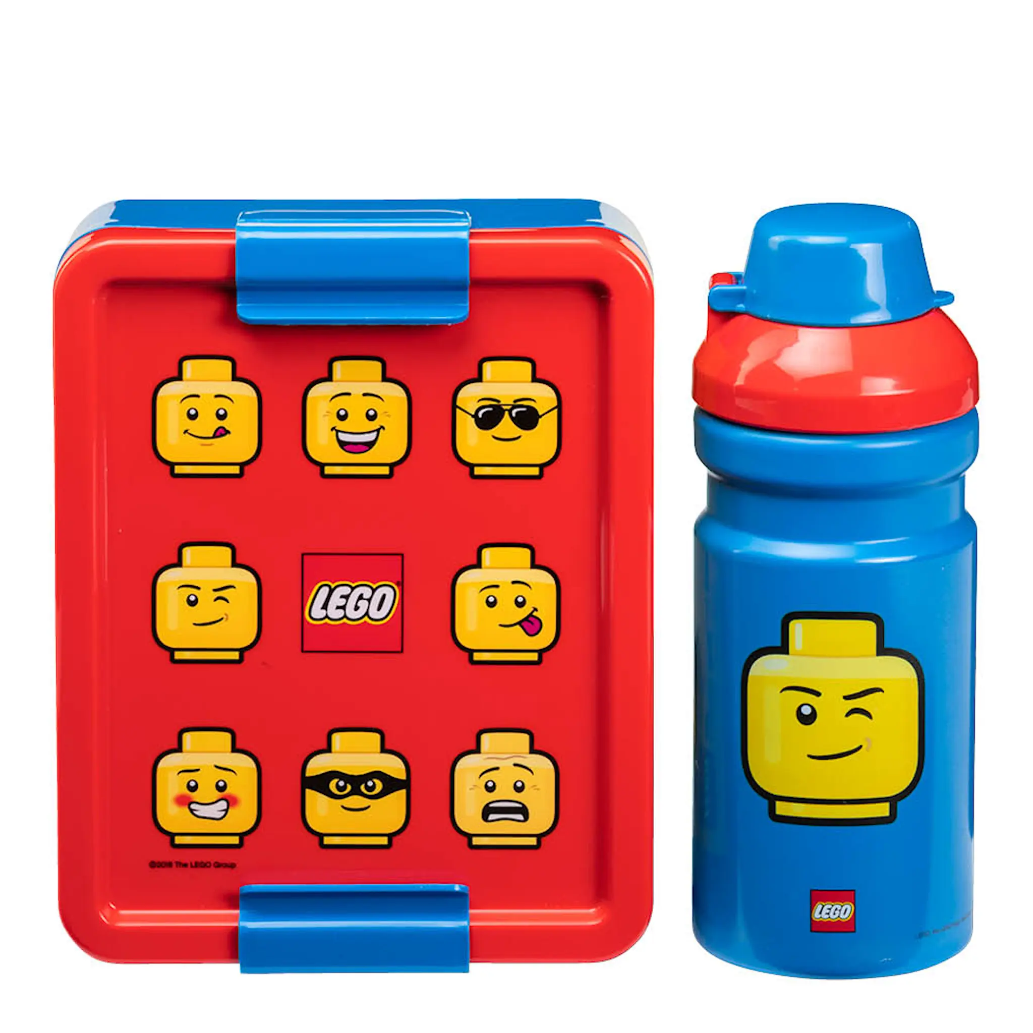 Lego Lunchbox set Ikonisk Blå/Röd