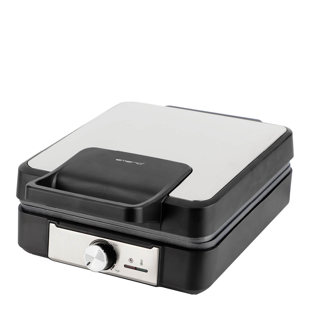 EMERIO Belgialainen Vohvelirauta 4 vohvelia 1200 W Ruostumaton teräs