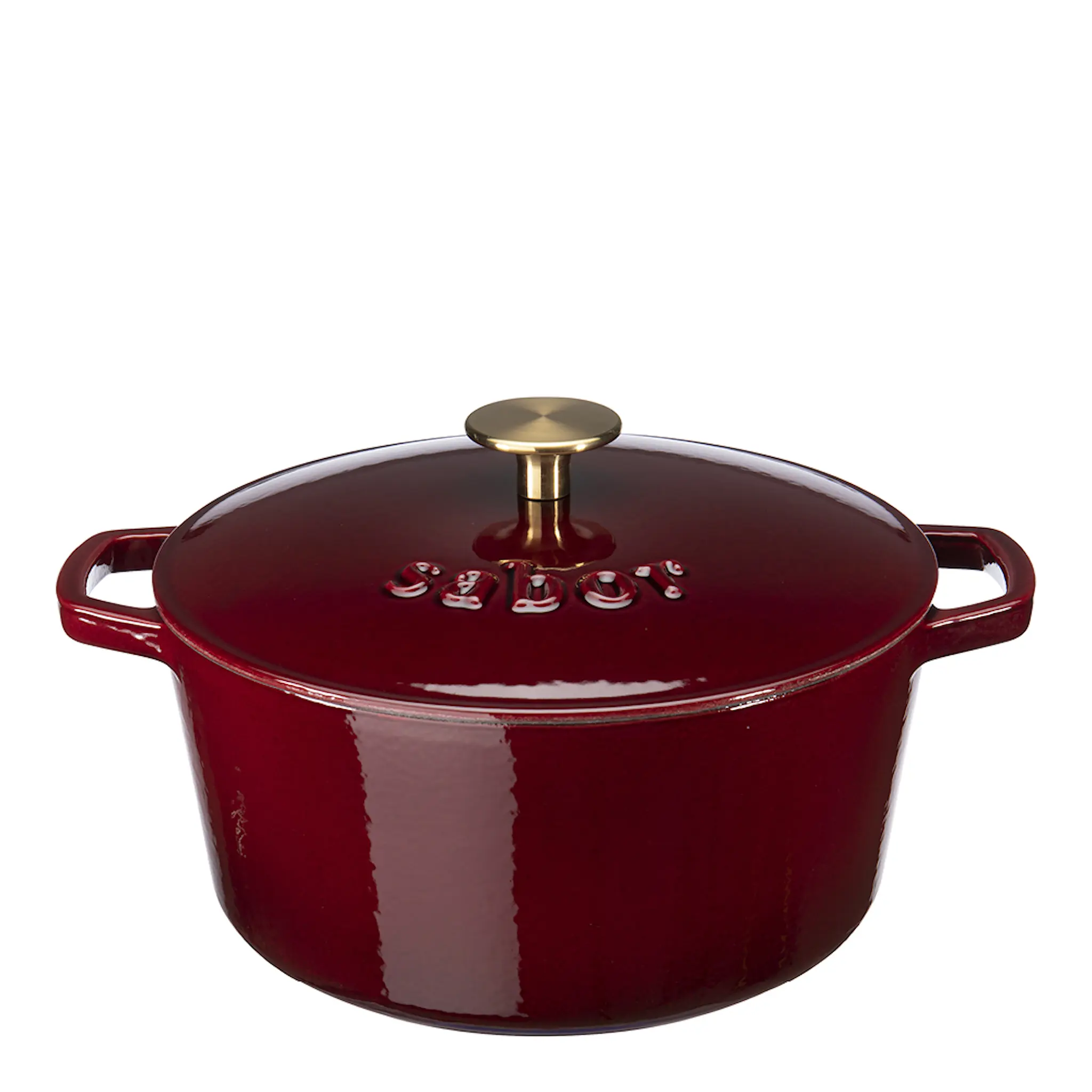 Sabor Gjutjärnsgryta 4,4 L zinfandel/mässing