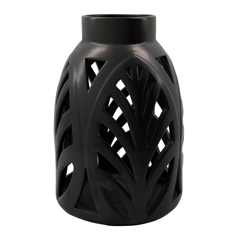 House Doctor Elm Kynttilälyhty 22x32 cm Musta