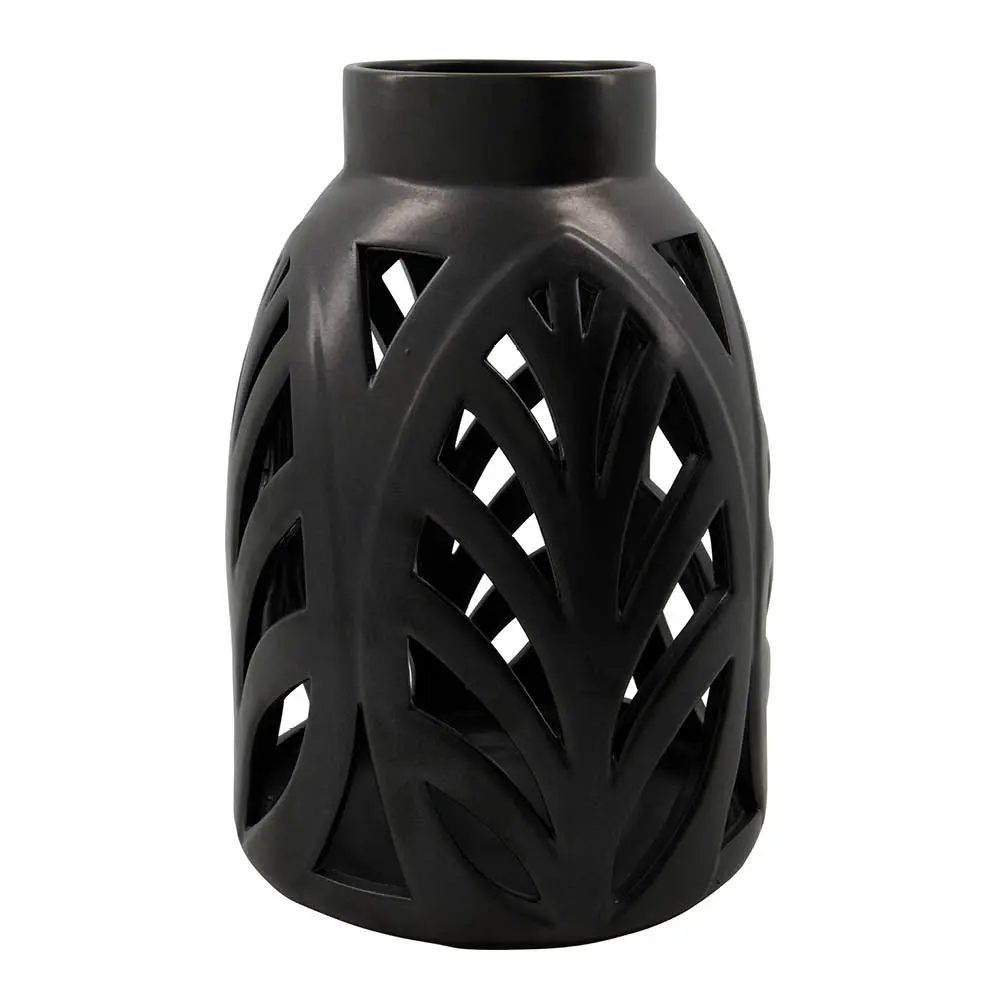 Elm Kynttilälyhty 22x32 cm Musta