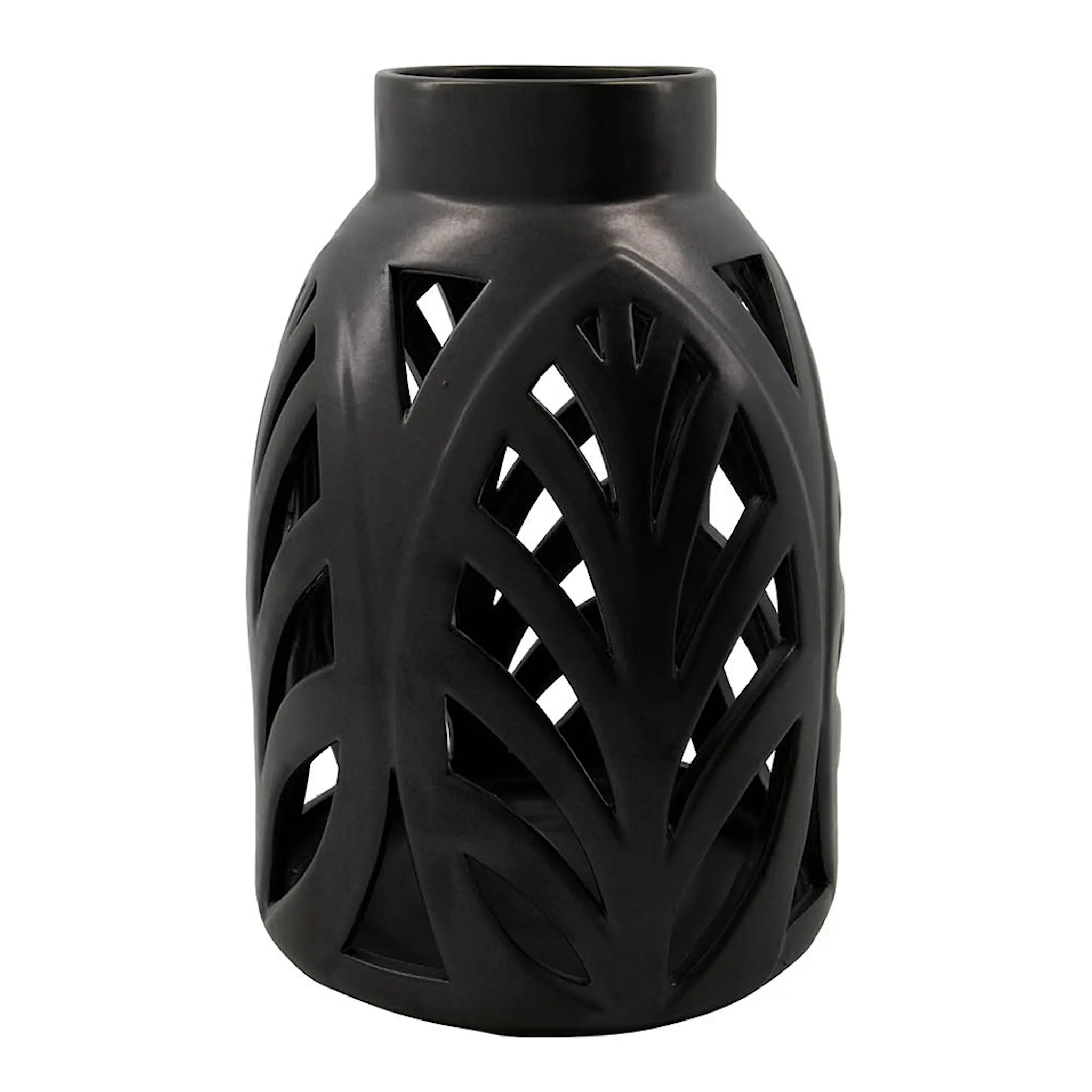 House Doctor Elm Kynttilälyhty 22x32 cm Musta