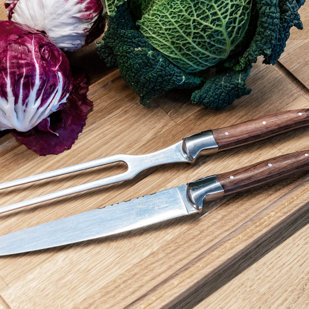 Laguiole by Hâws Forskjærersett 2 deler rosentre