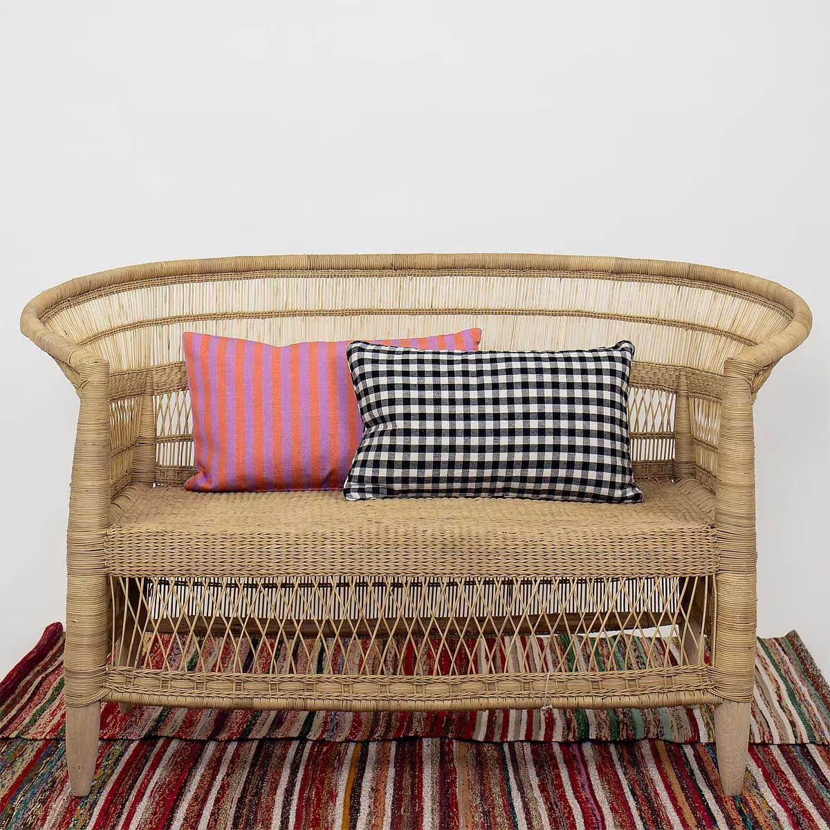 A World of Craft Eco Hugo putetrekk 30x50 cm svart/hvit