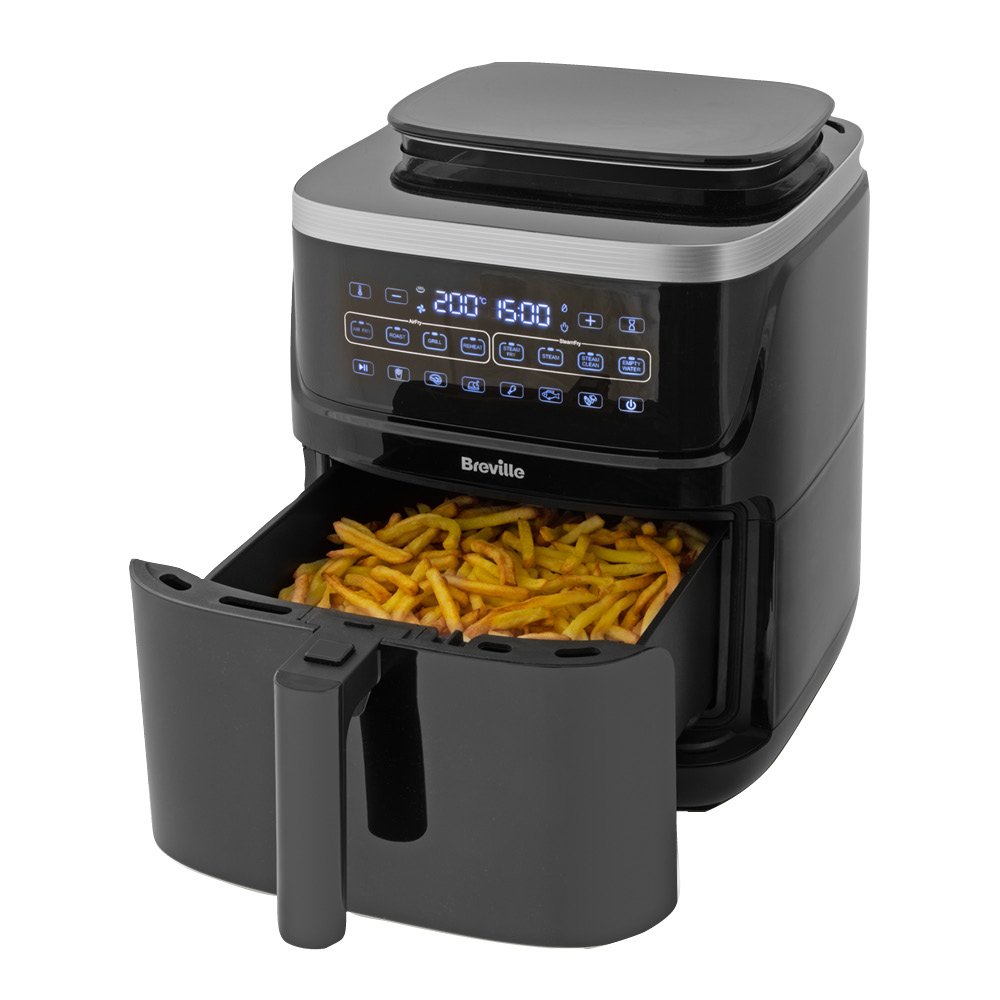 Breville Halo Steam Airfryer 7,5 L Musta