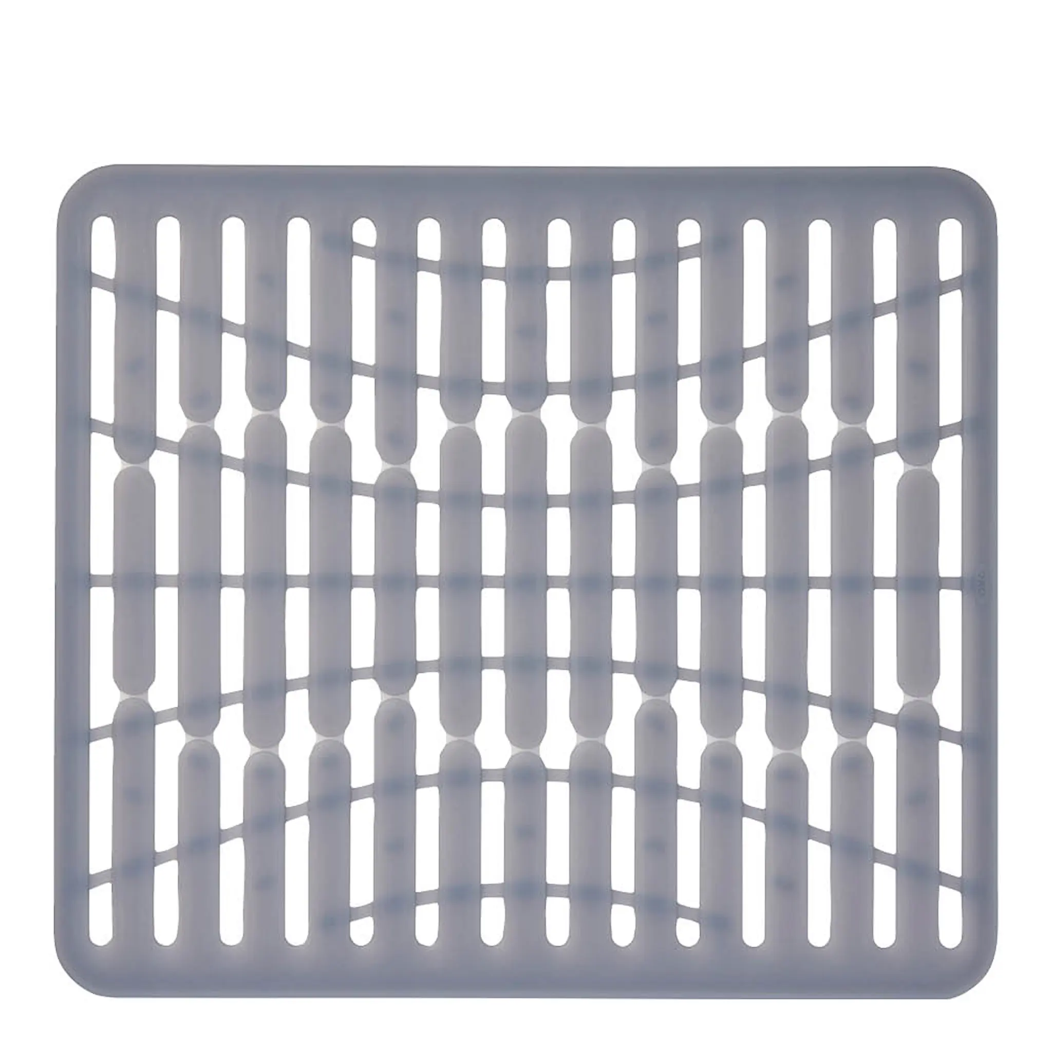 Oxo Silikonmatta för diskho 32,5x28,5 cm Grå