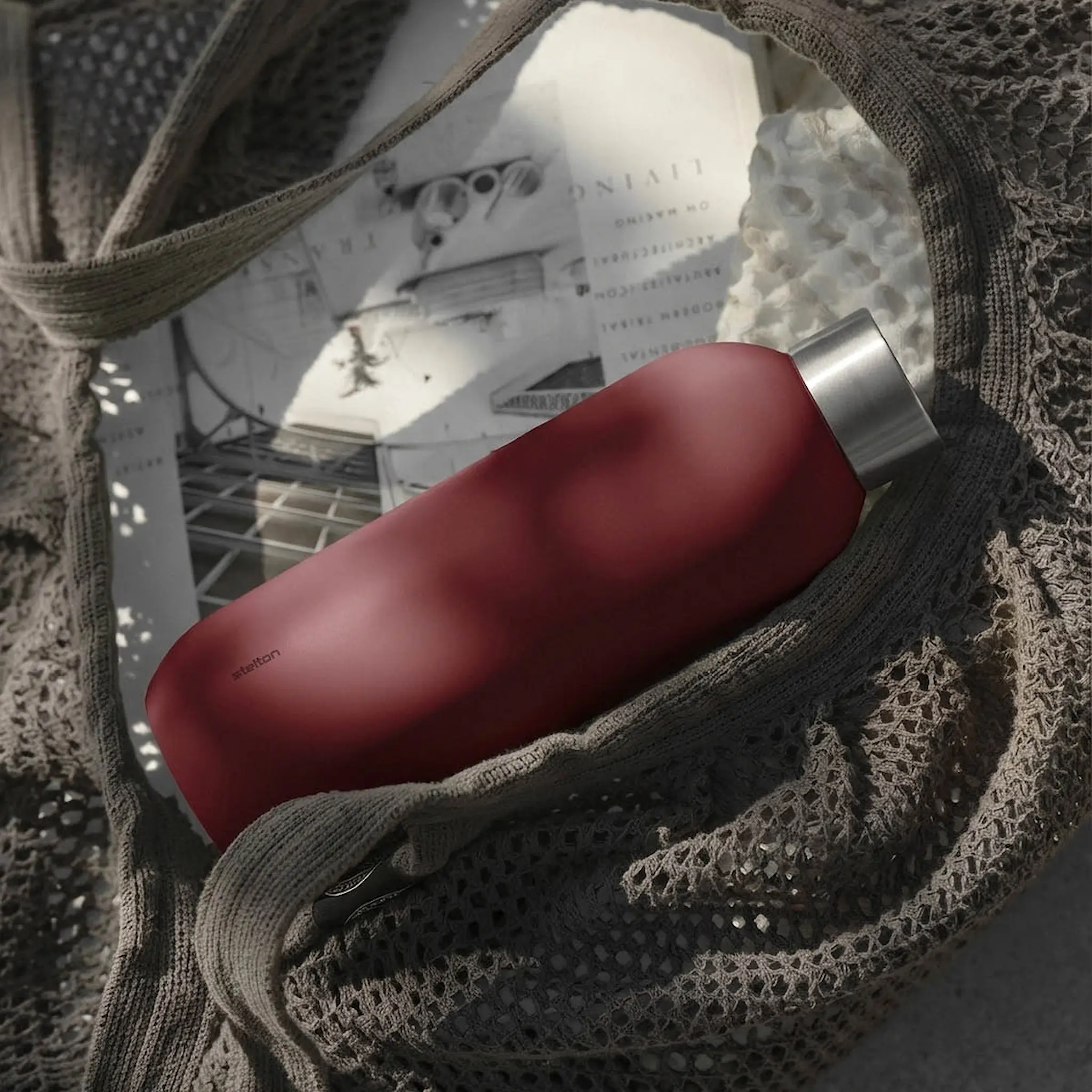Stelton Keep Cool termosflaska 0,6 L soft cherry red