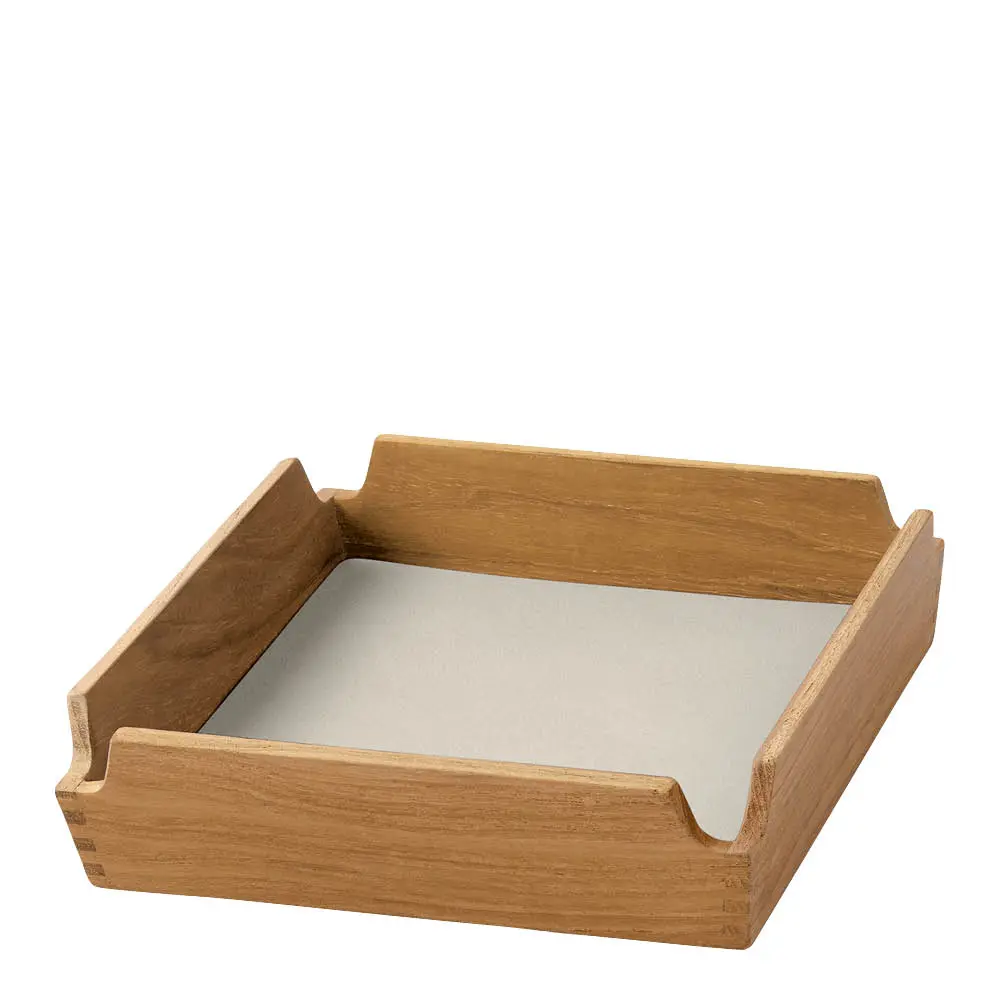 Airy Tarjotin 18x18 cm Oyster White