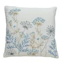 Visilia kuddfodral 50x50 cm offwhite/blå